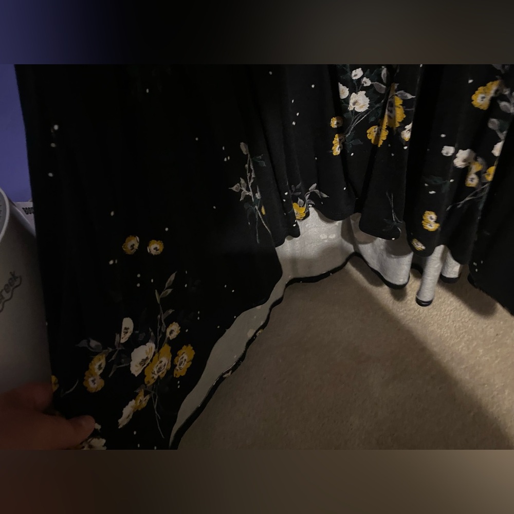 Torrid Black Floral Blouse - Picture 6 of 14